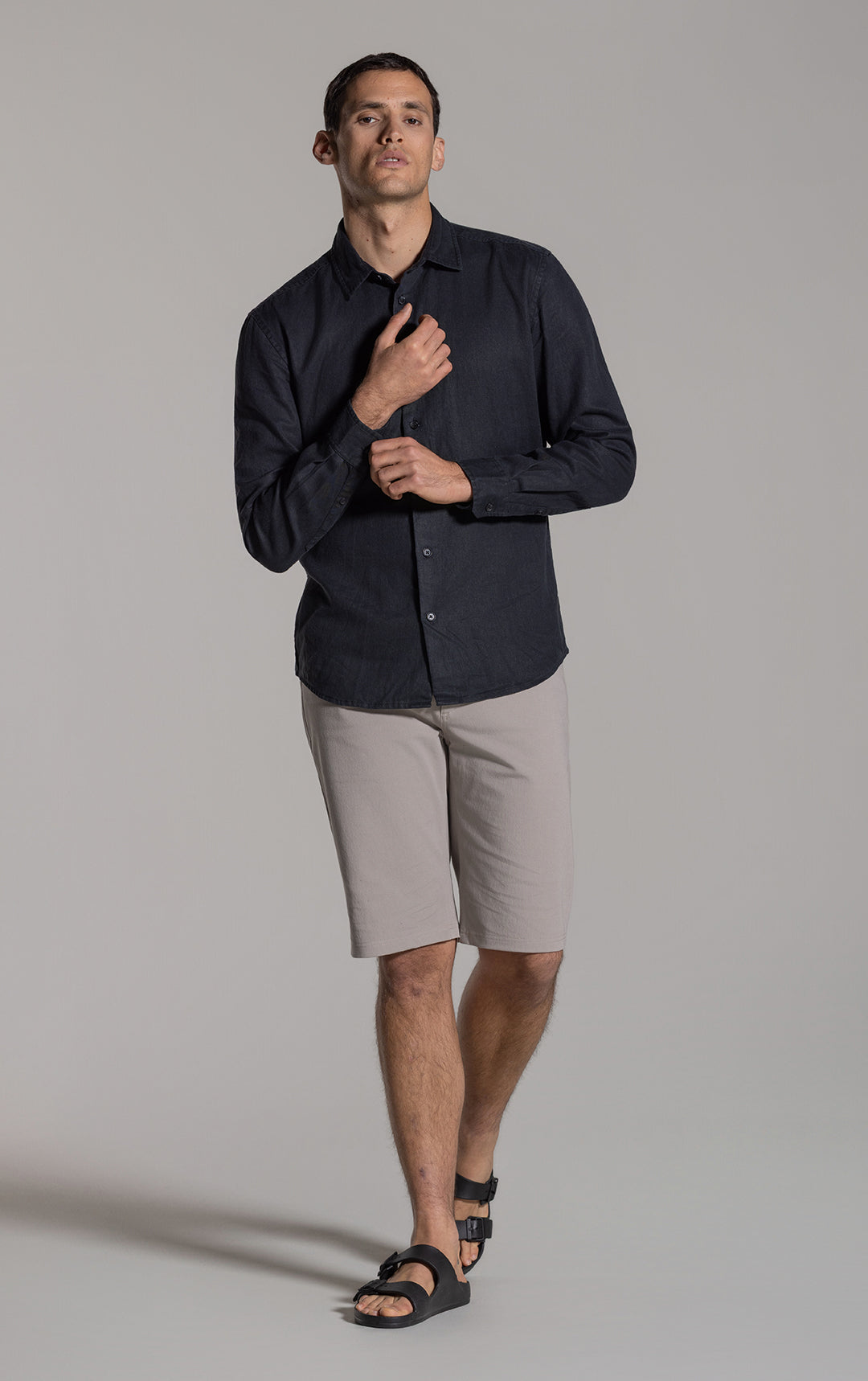 HEMP TENCEL LAUNDERED SHIRT