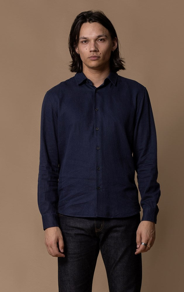 HEMP TENCEL LAUNDERED SHIRT - CLEARANCE