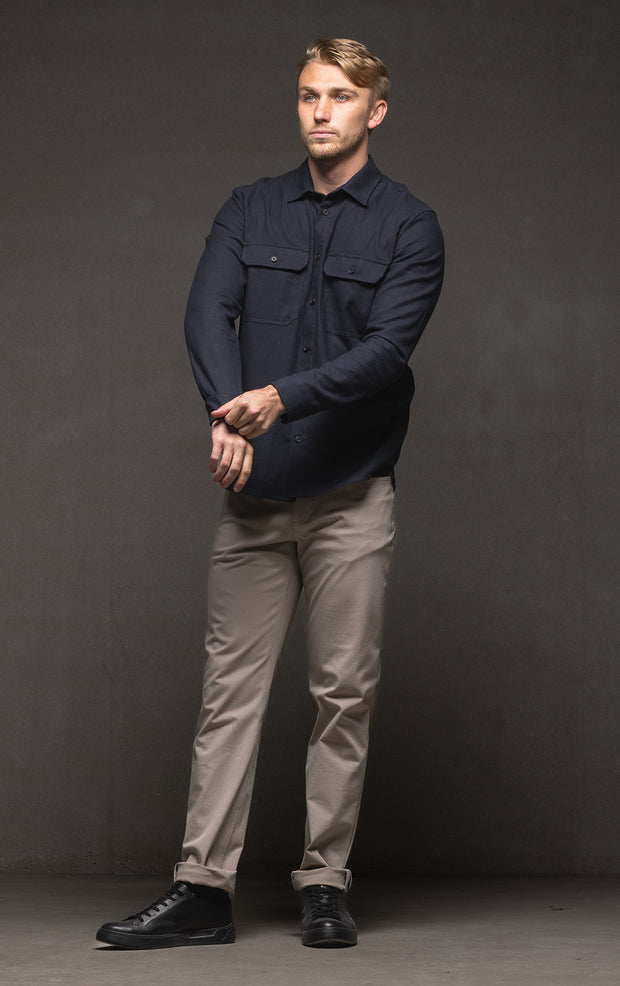 HEMP TENCEL LAUNDERED SHIRT