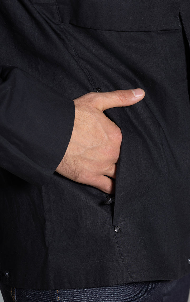 WAXED COTTON JACKET