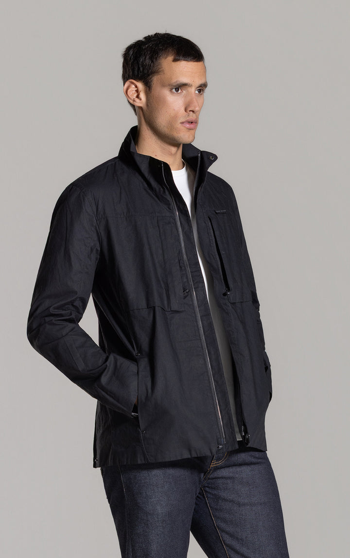 WAXED COTTON JACKET