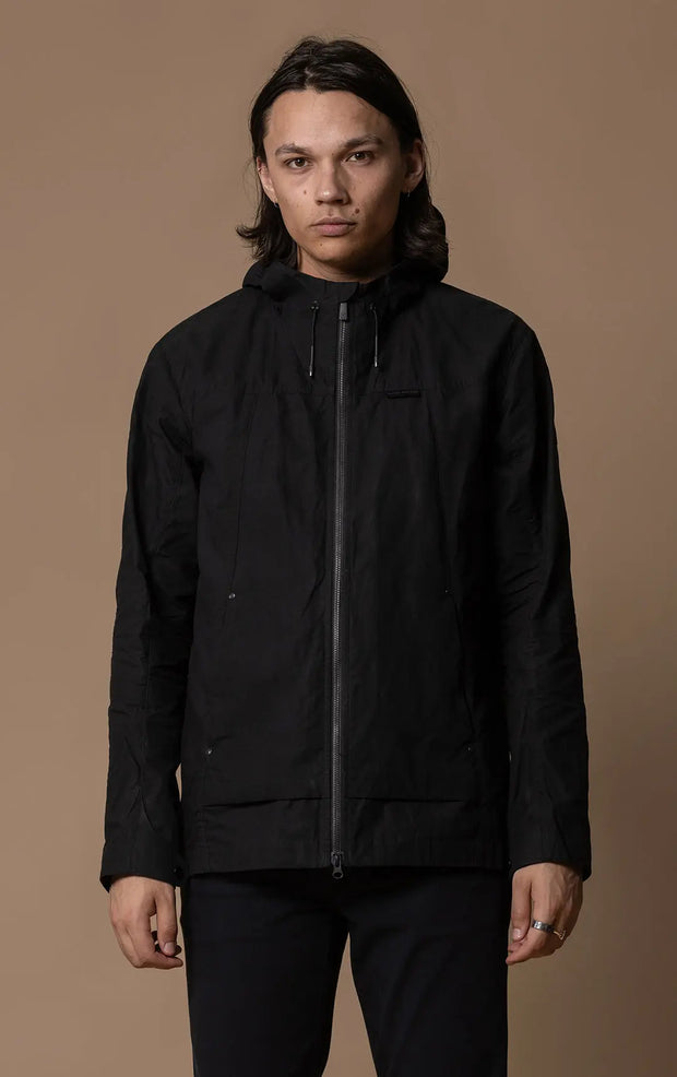 WAXED COTTON HOODED JACKET Alchemy Equipment