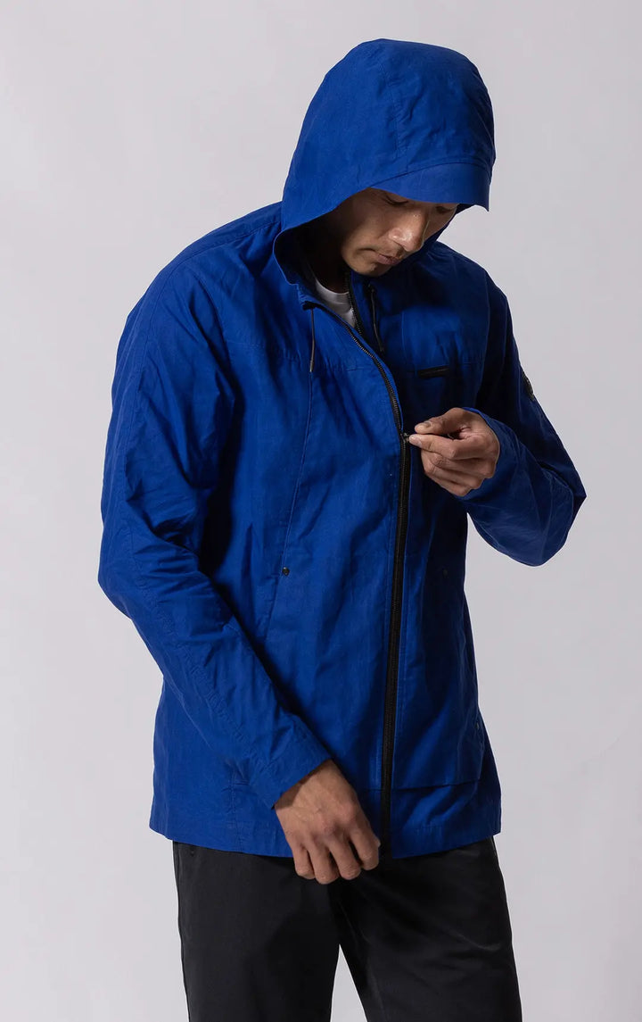 WAXED COTTON HOODED JACKET - CLEARANCE - Alchemy Equipment NZ