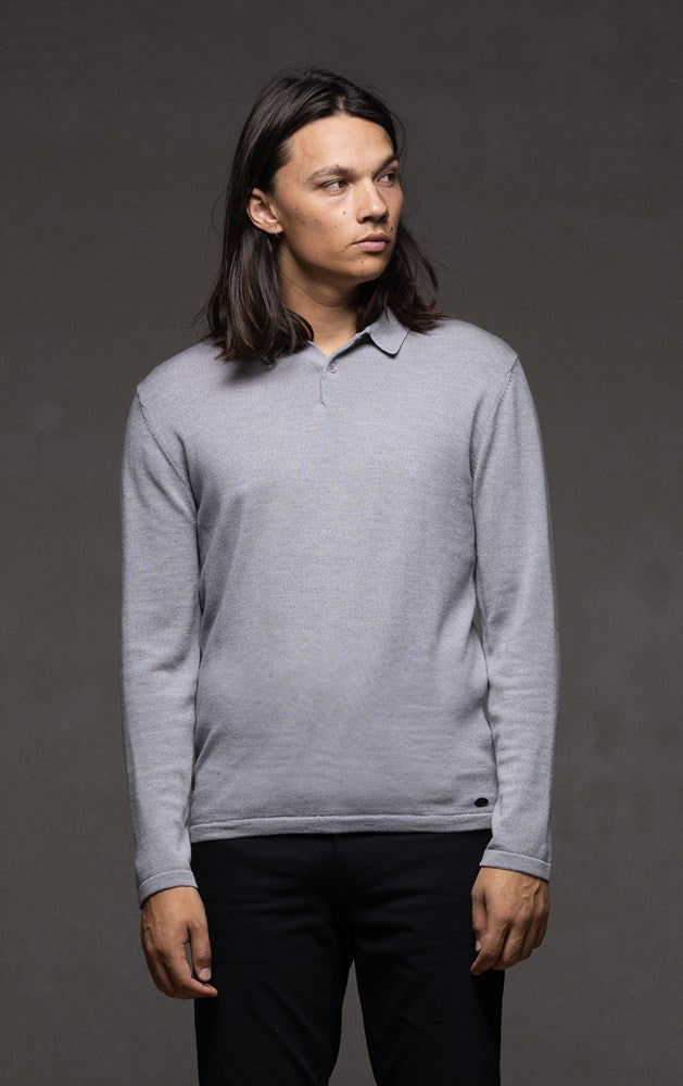 12 GAUGE LONG SLEEVE POLO - CLEARANCE