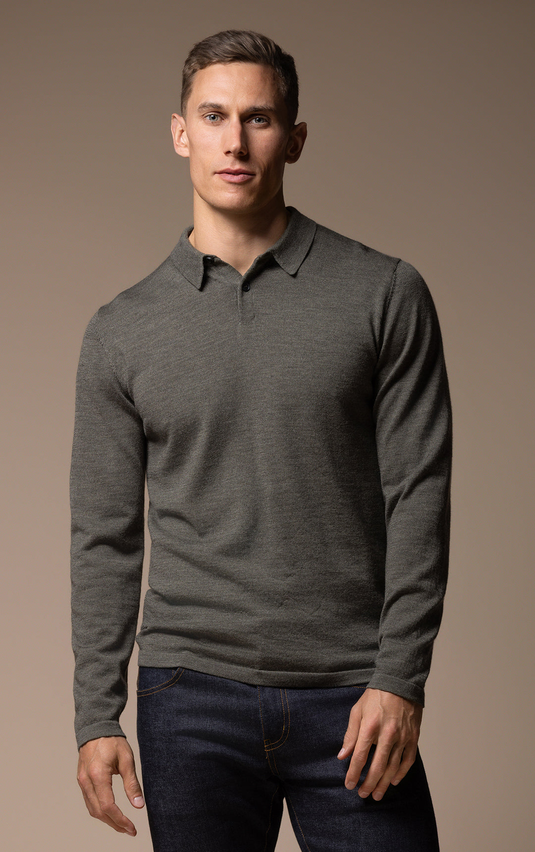 12 GAUGE LONG SLEEVE POLO
