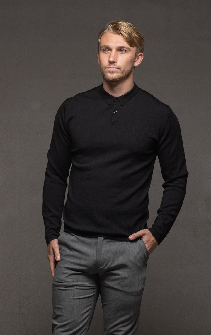 12 GAUGE LONG SLEEVE POLO
