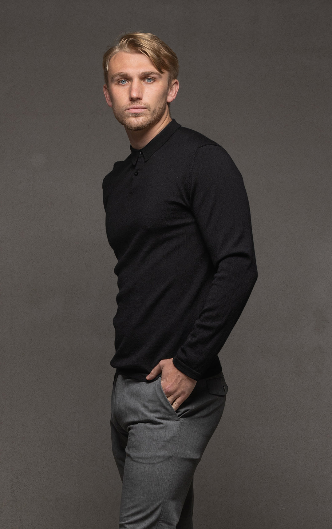 12 GAUGE LONG SLEEVE POLO