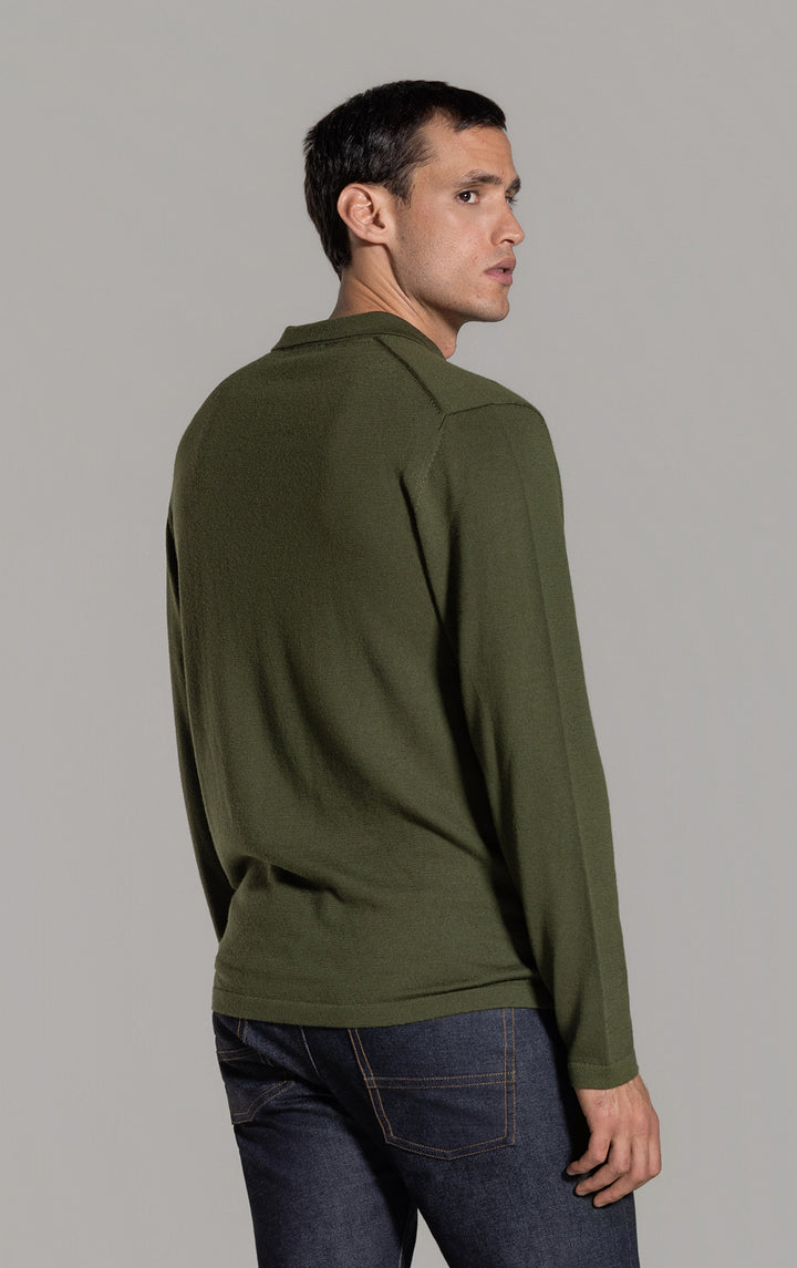 12 GAUGE LONG SLEEVE POLO