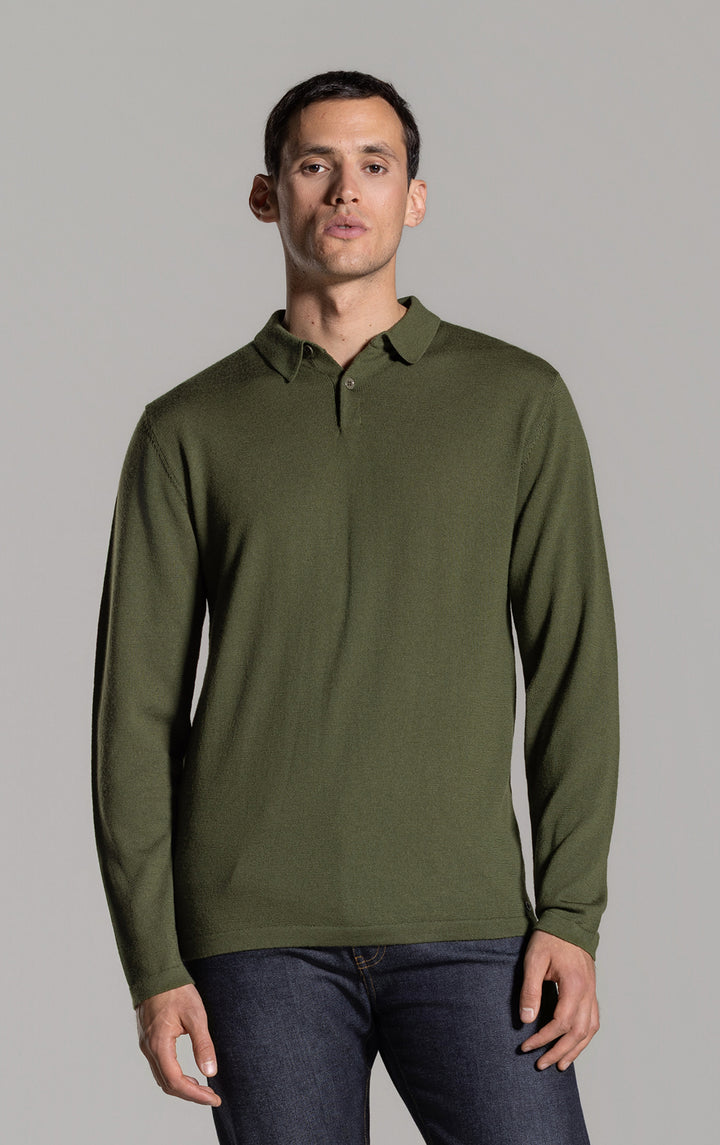 12 GAUGE LONG SLEEVE POLO