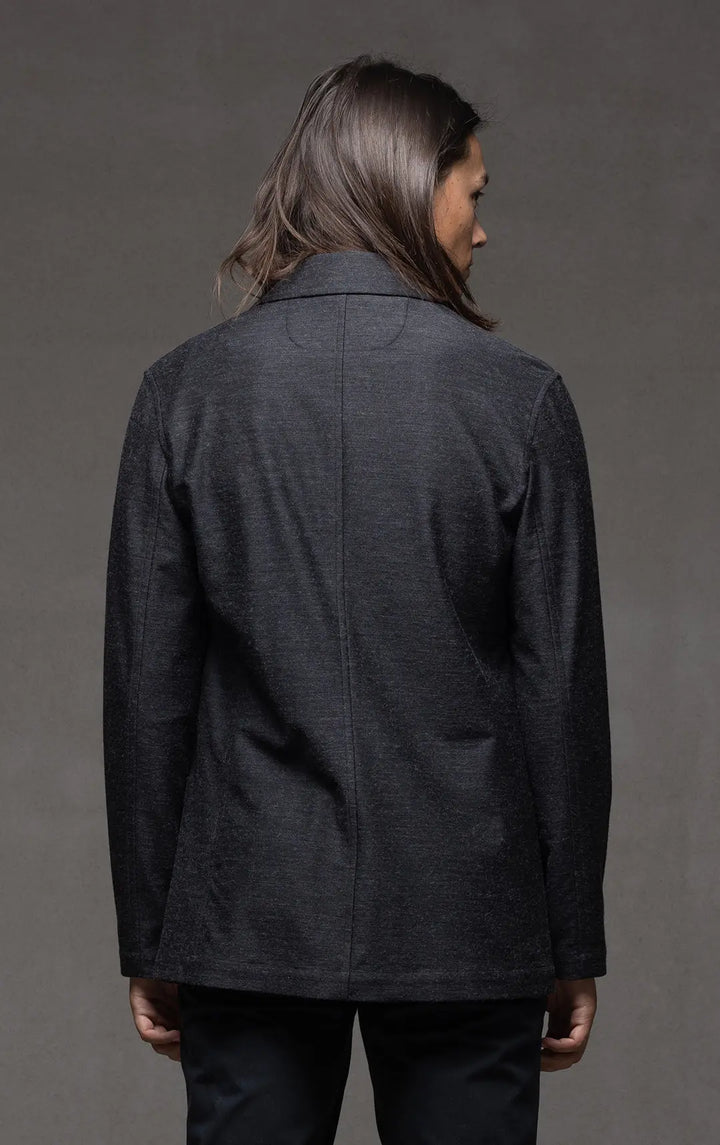 ITALIAN STRETCH WOOL BLAZER 0