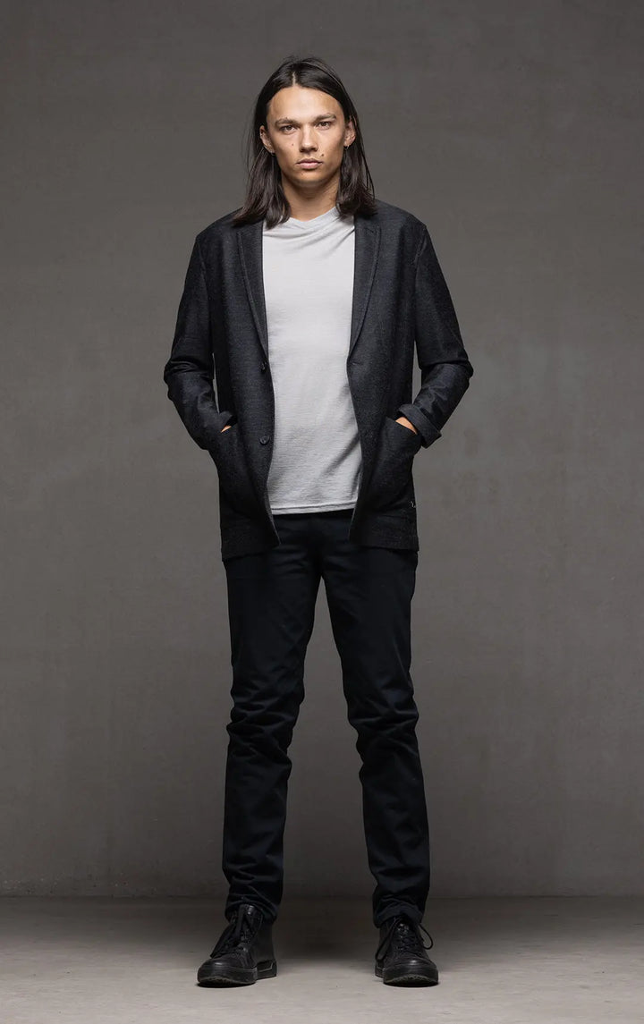 ITALIAN STRETCH WOOL BLAZER 0