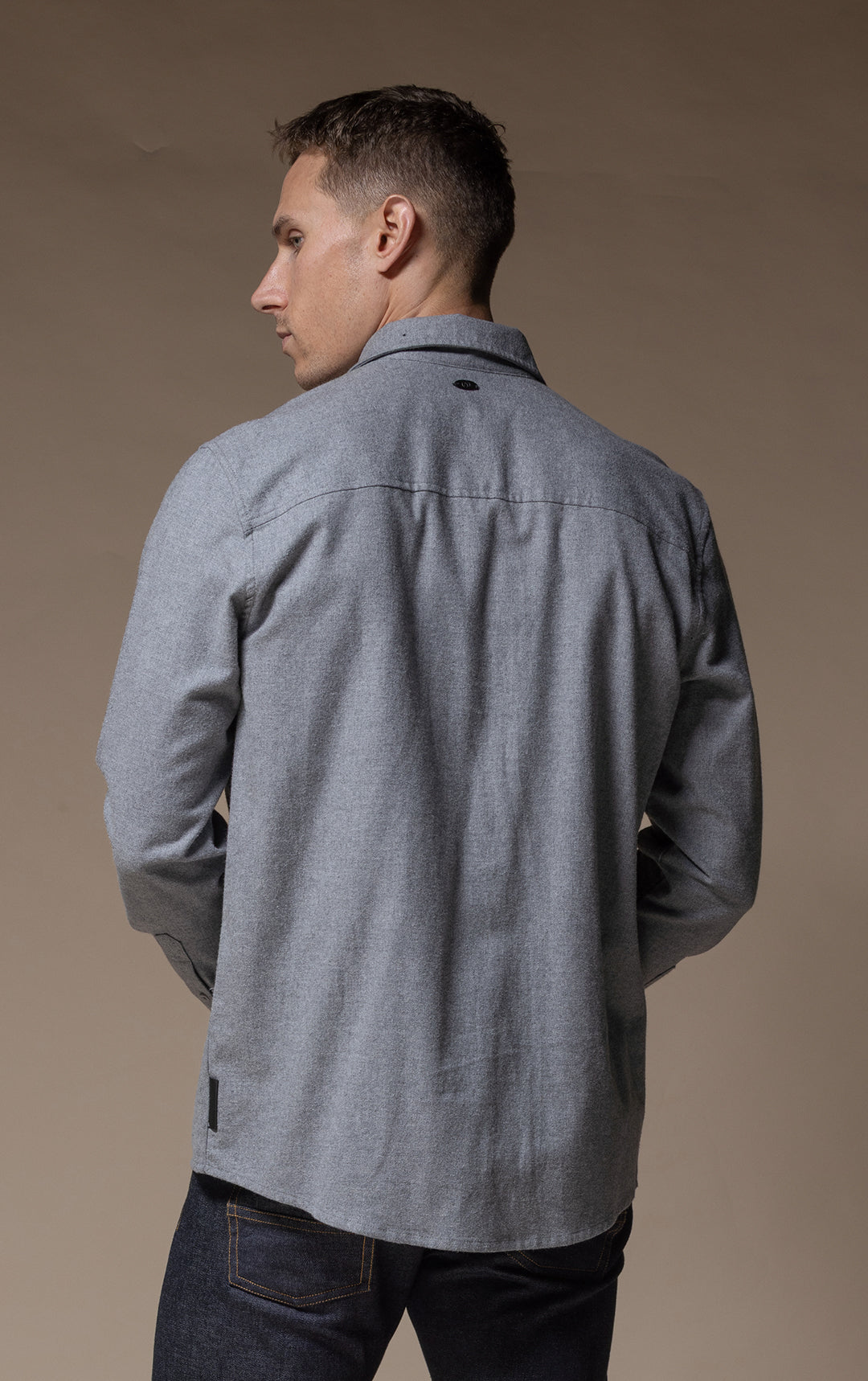COTTON FLANNEL OVERSHIRT