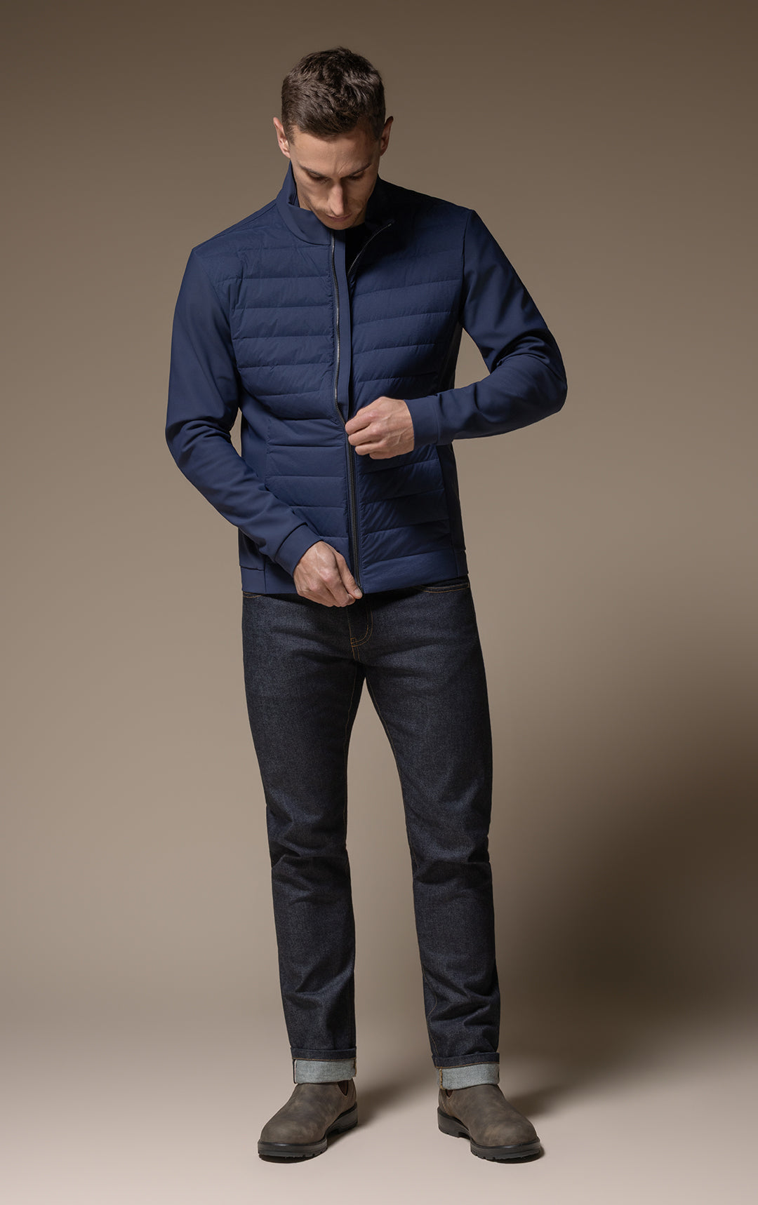HYBRID SOFTSHELL ZIP UP