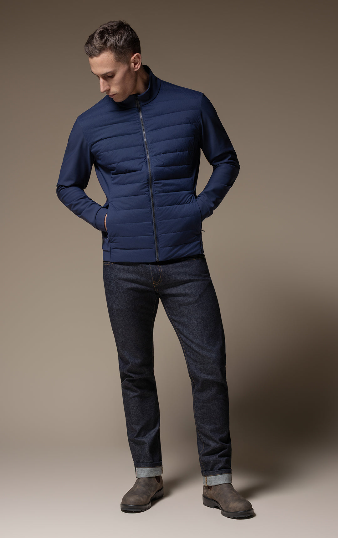 HYBRID SOFTSHELL ZIP UP