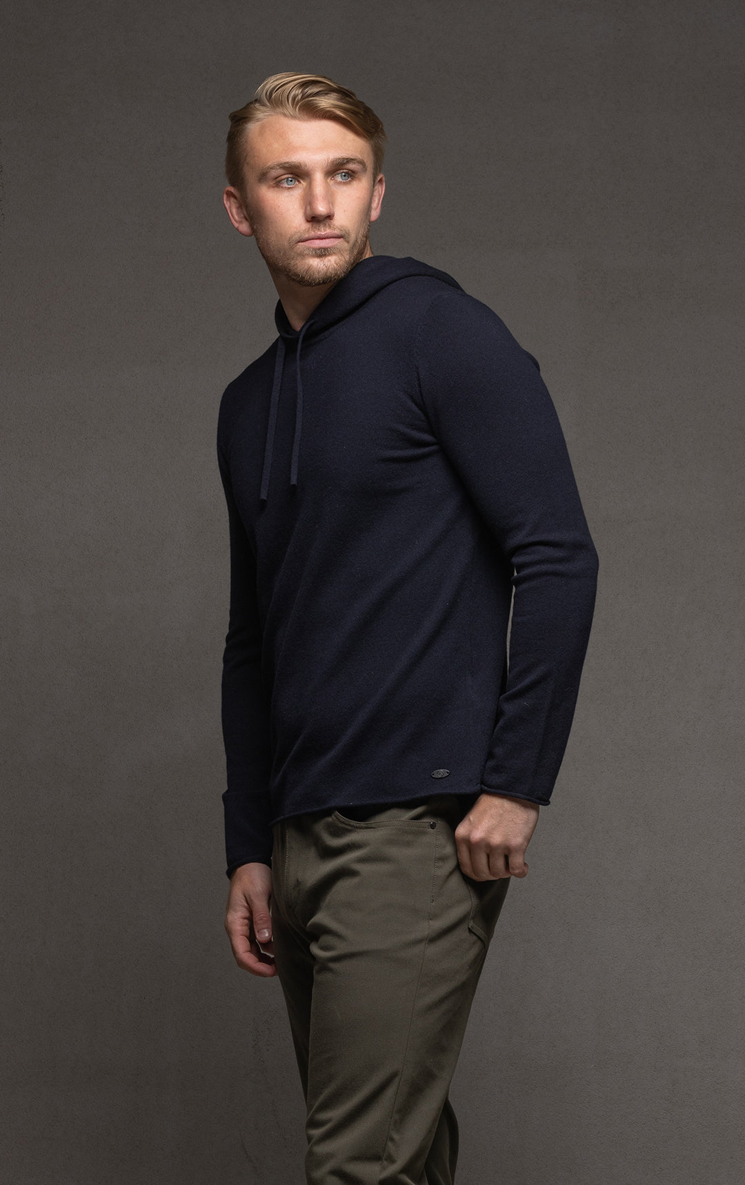 12GG BRUSHED MERINO HOODY