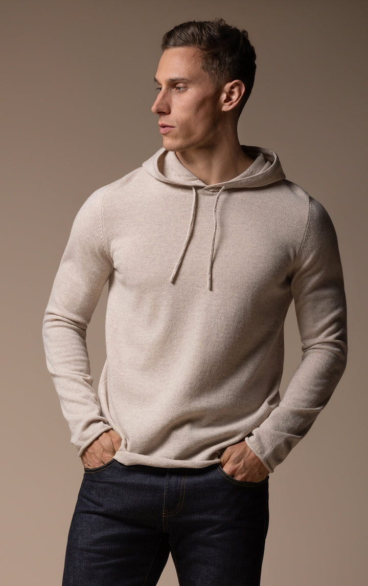 12GG BRUSHED MERINO HOODY
