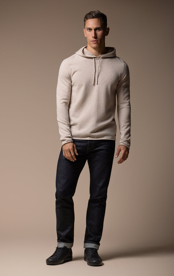 12GG BRUSHED MERINO HOODY