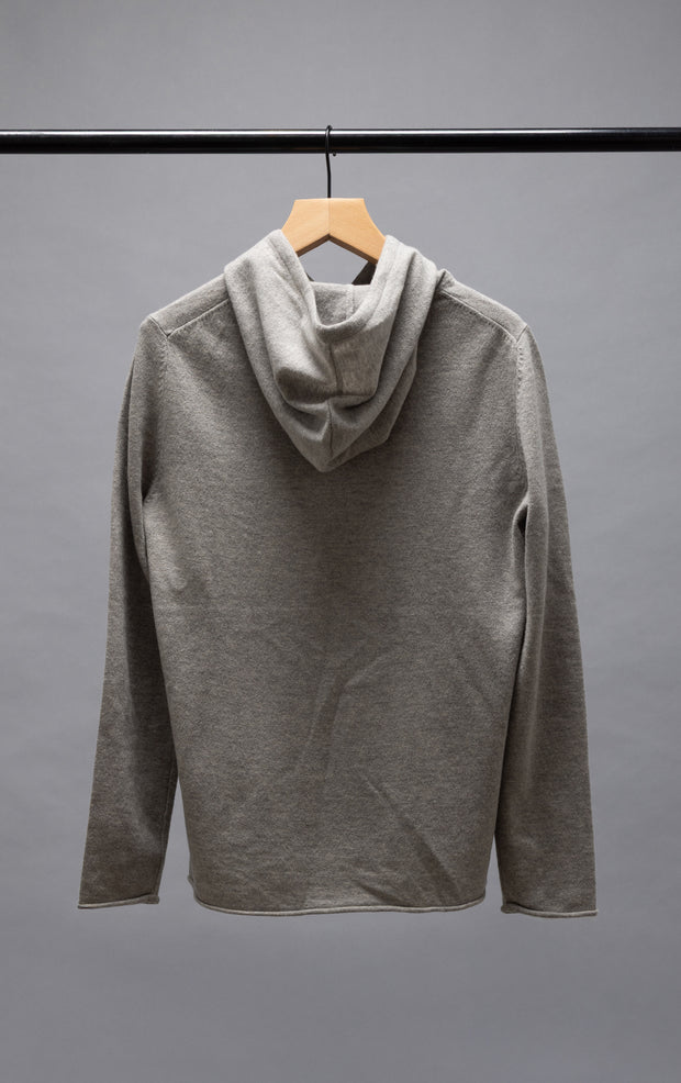 12GG BRUSHED MERINO HOODY