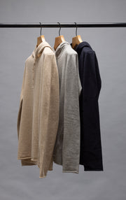 12GG BRUSHED MERINO HOODY