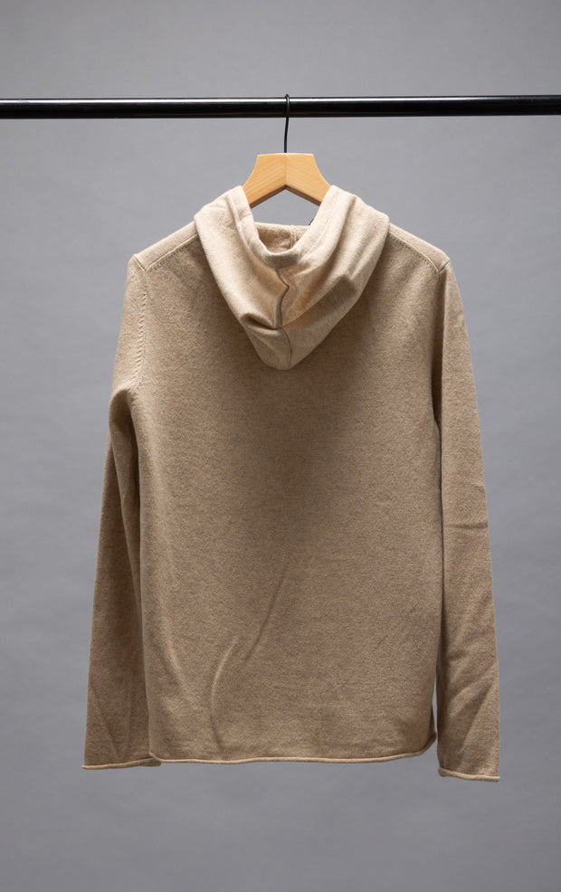 12GG BRUSHED MERINO HOODY