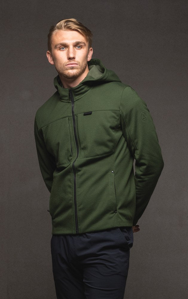 HOODED SOFTSHELL JACKET - CLEARANCE
