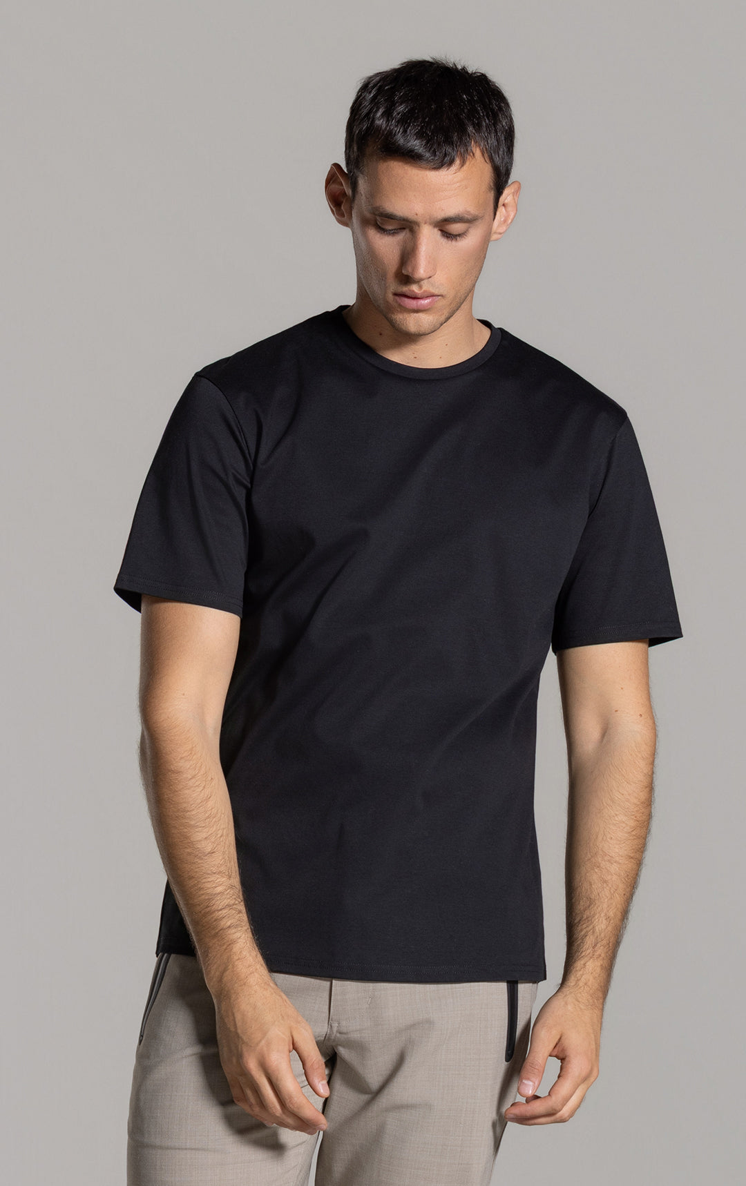 COTTON LUXE CREW TEE