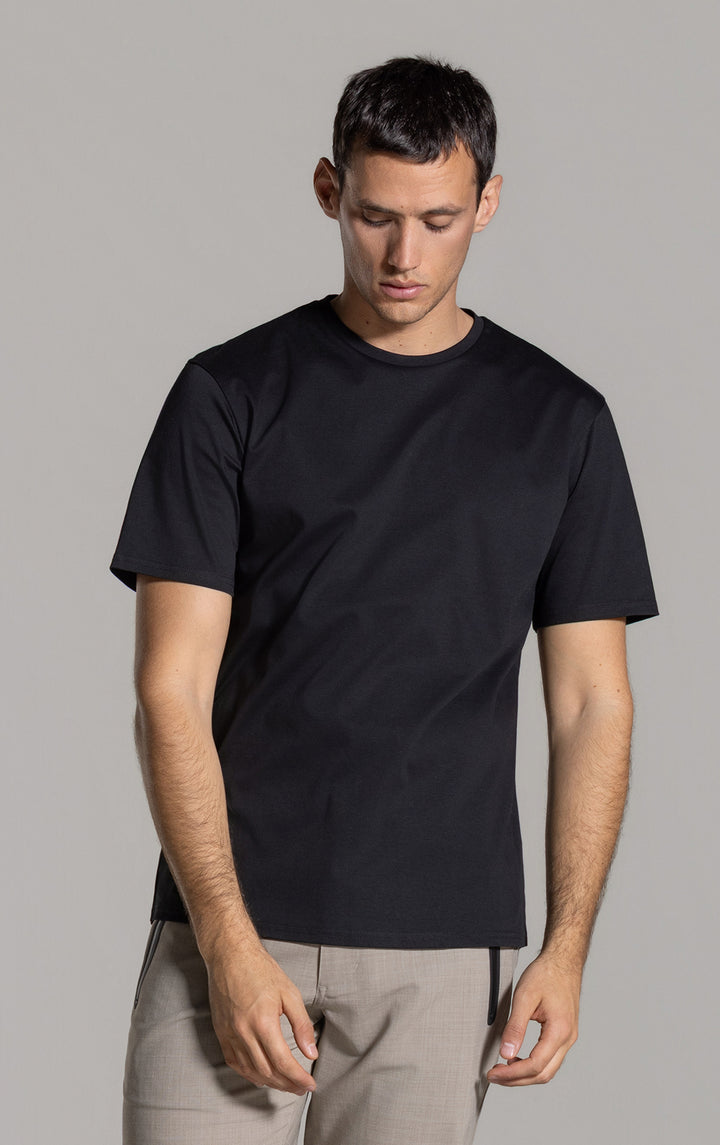 COTTON LUXE CREW TEE