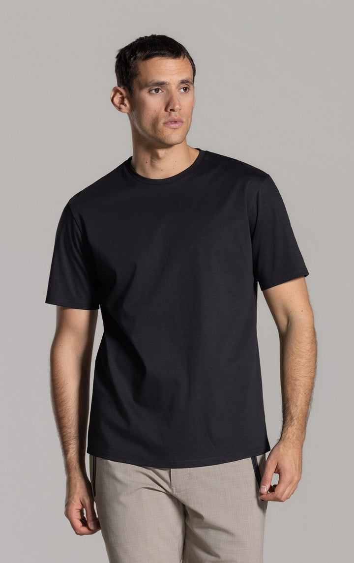 COTTON LUXE CREW TEE