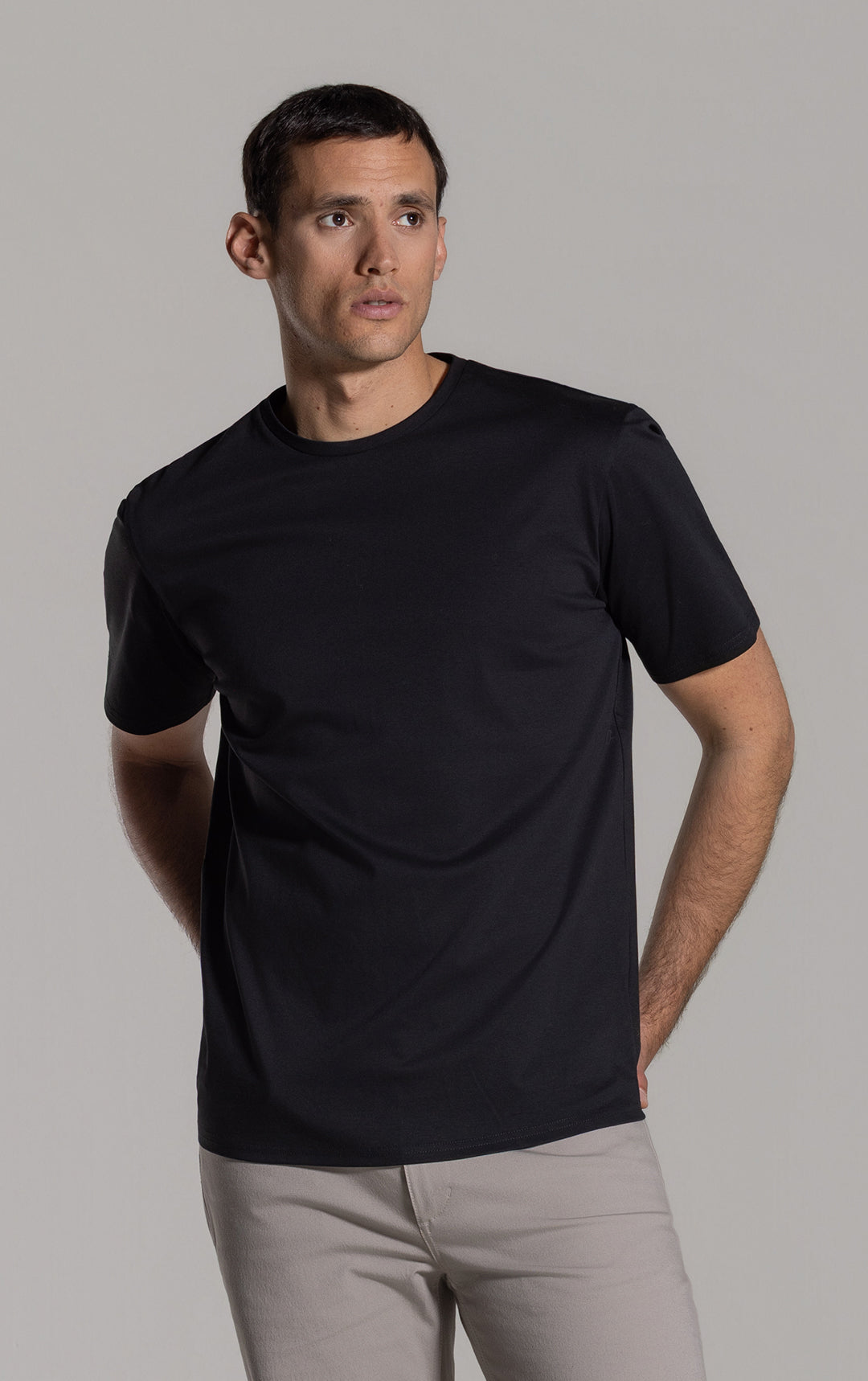 COTTON LUXE CREW TEE
