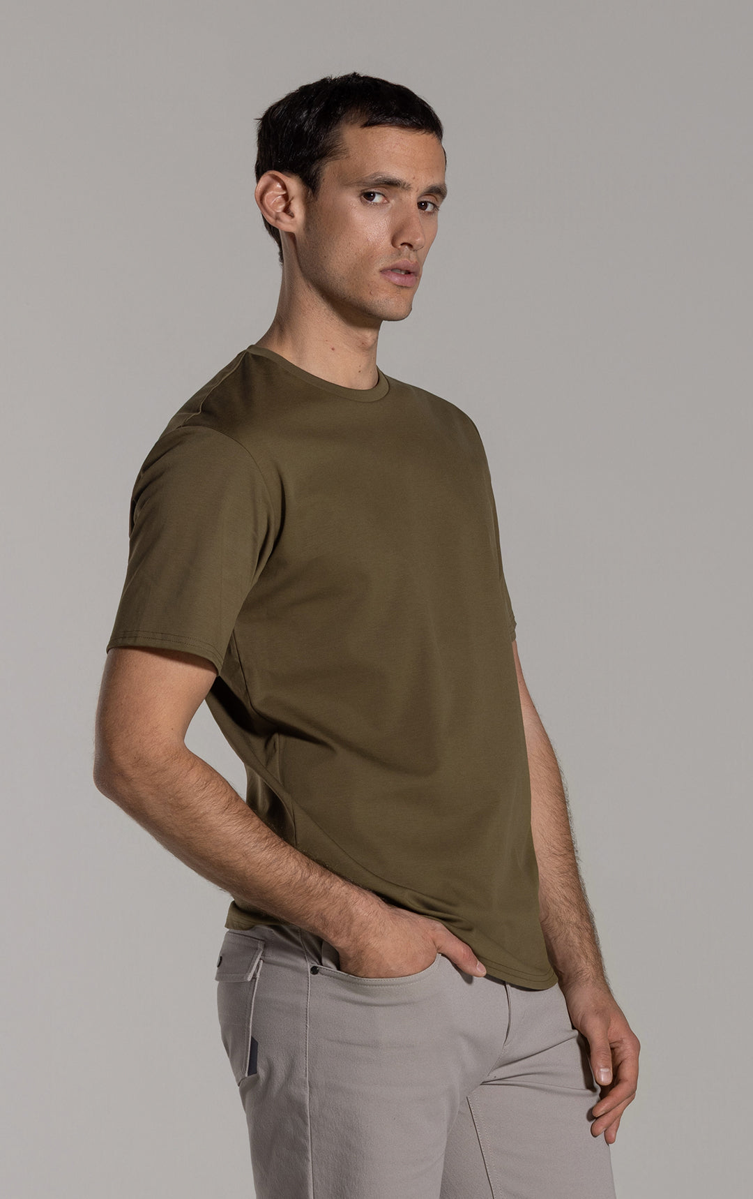 COTTON LUXE CREW TEE