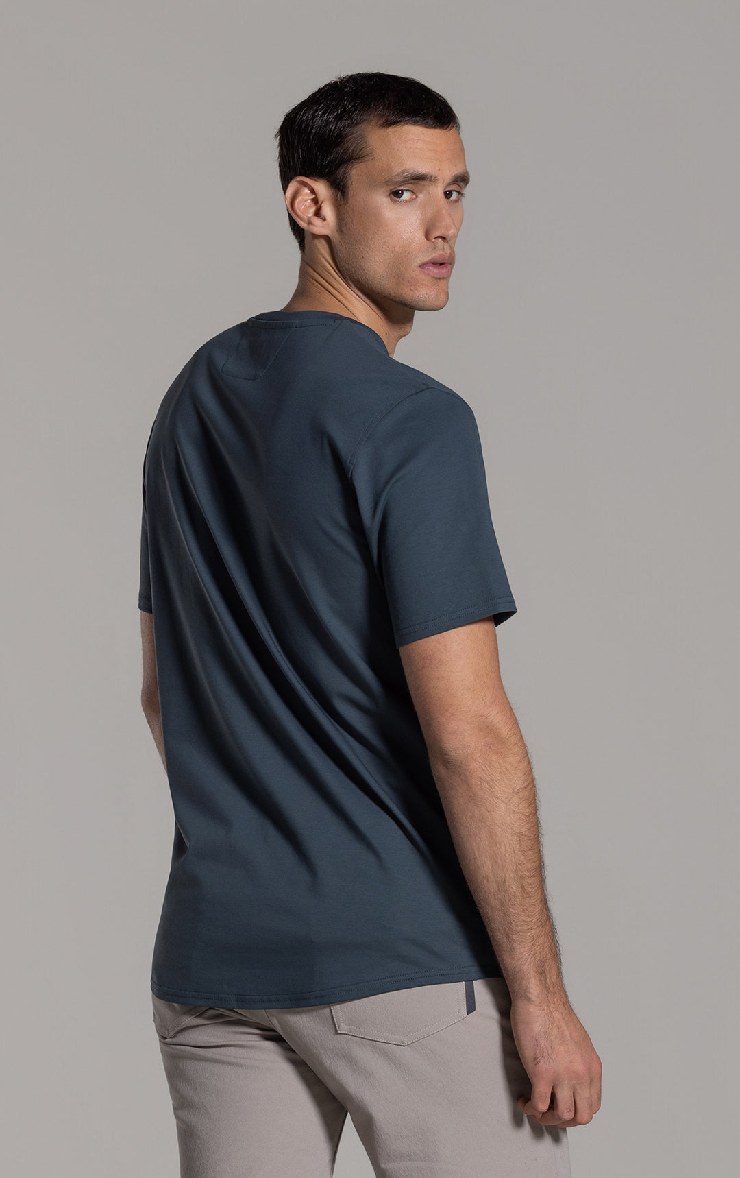 COTTON LUXE CREW TEE