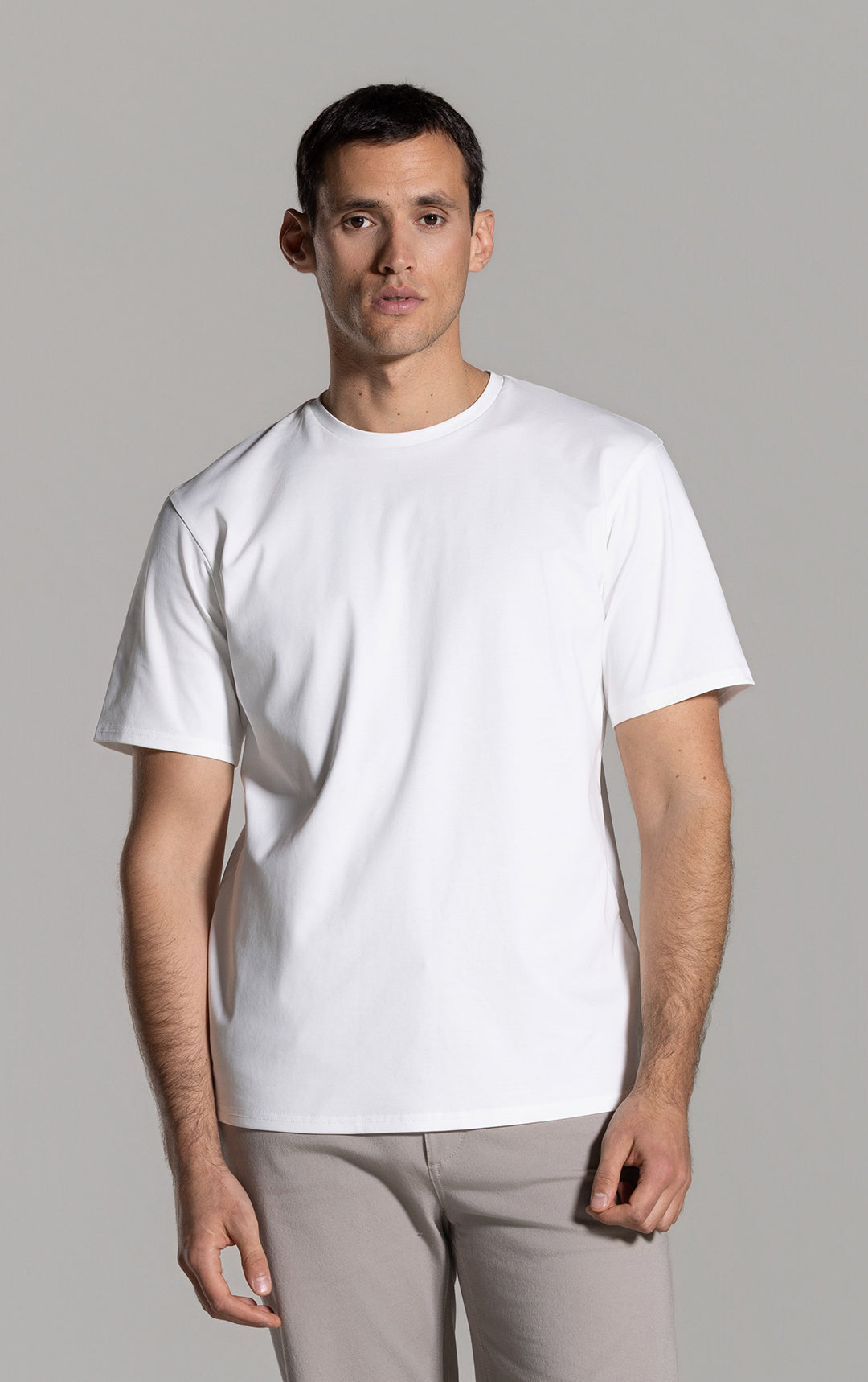COTTON LUXE CREW TEE