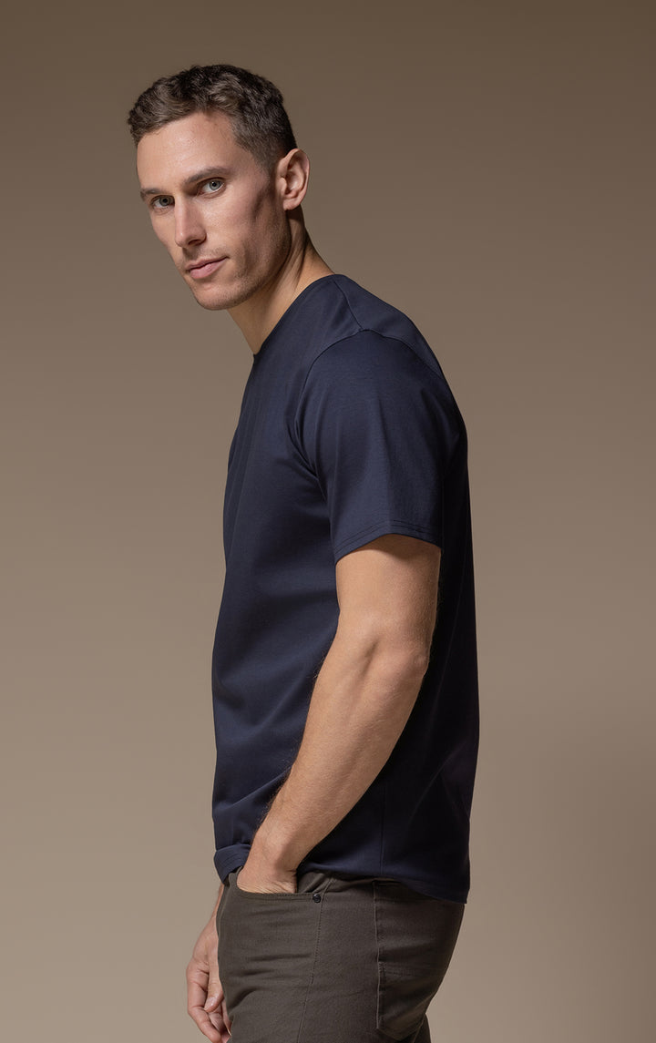 COTTON LUXE CREW TEE