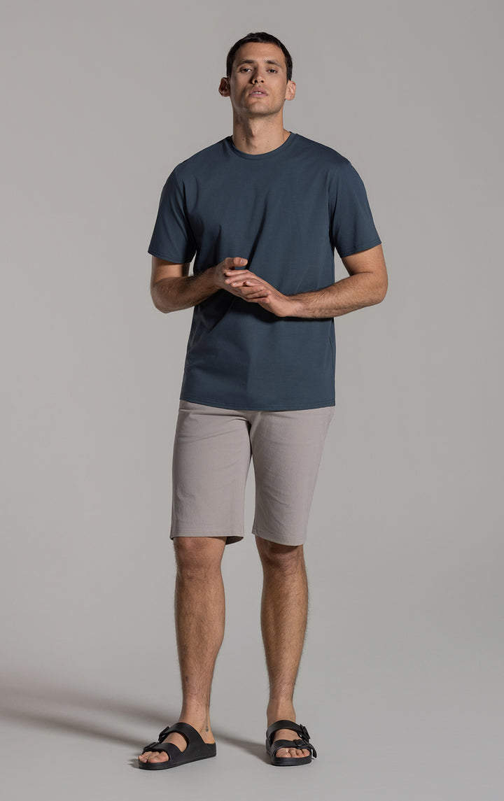 COTTON LUXE CREW TEE