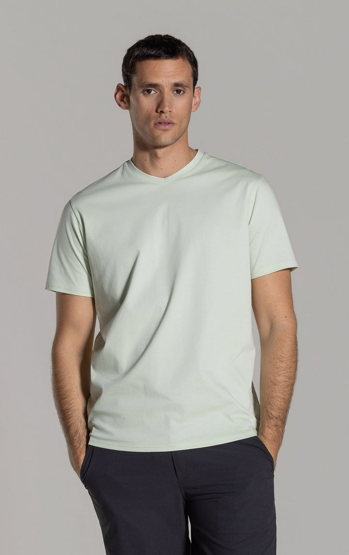 COTTON LUXE LIGHTWEIGHT V TEE