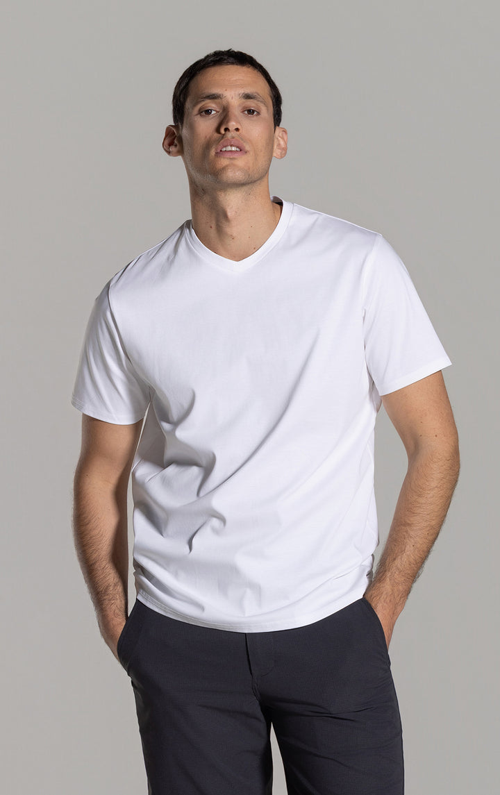 COTTON LUXE LIGHTWEIGHT V TEE