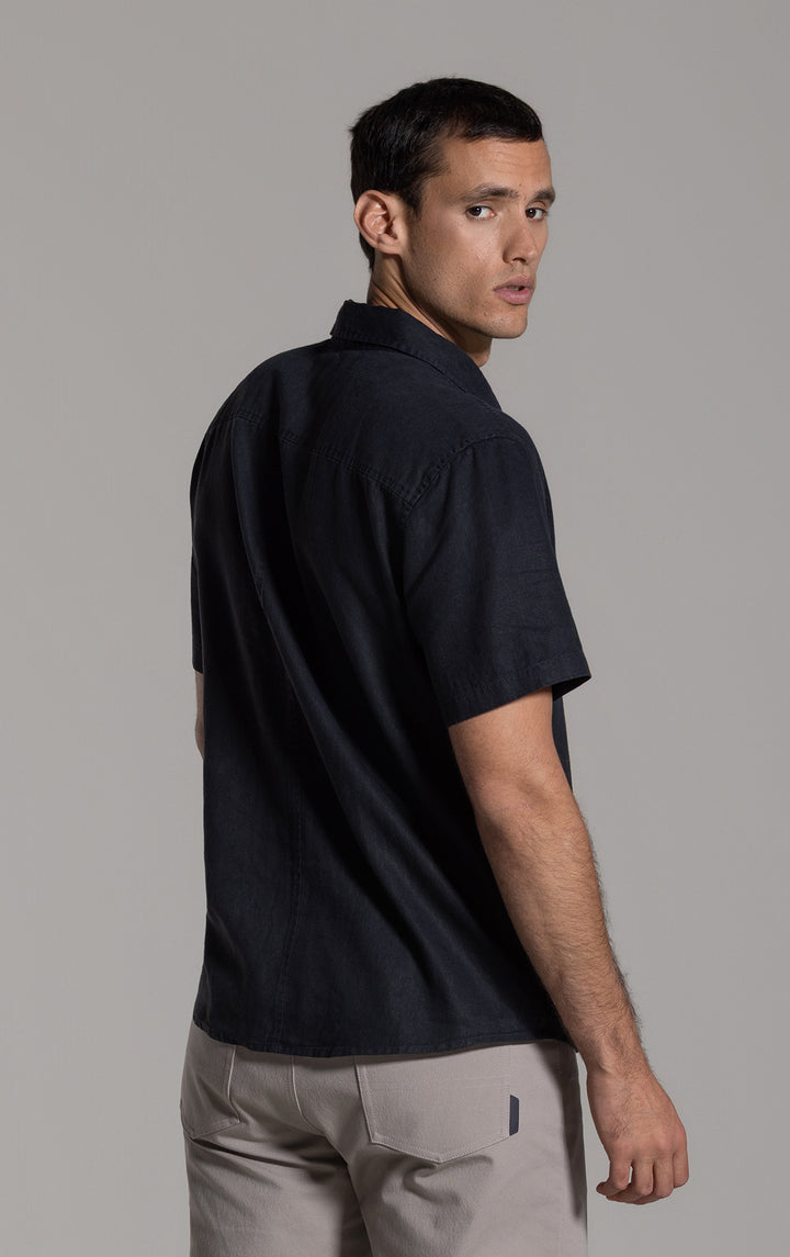 HEMP TENCEL LAUNDERED SS SHIRT