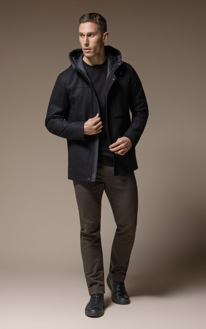 PRIMALOFT LAMINATED WOOL JACKET