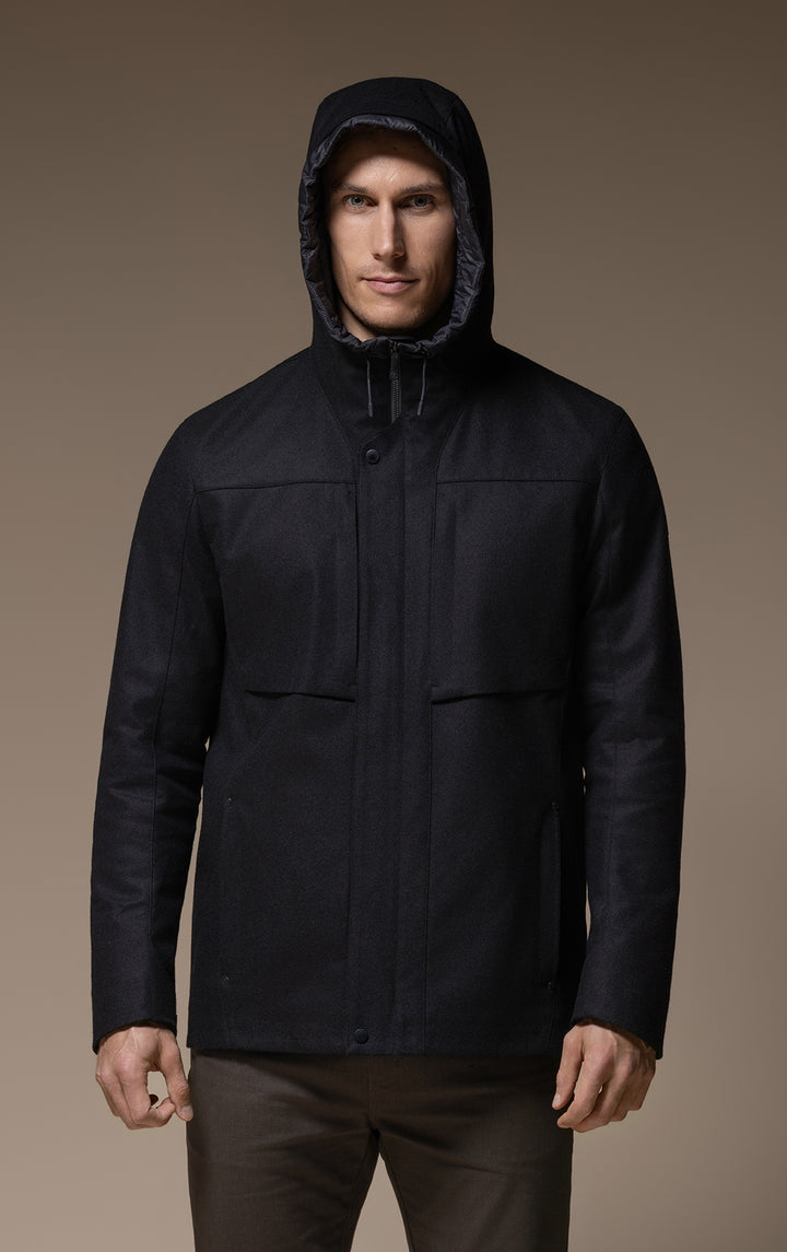 PRIMALOFT LAMINATED WOOL JACKET