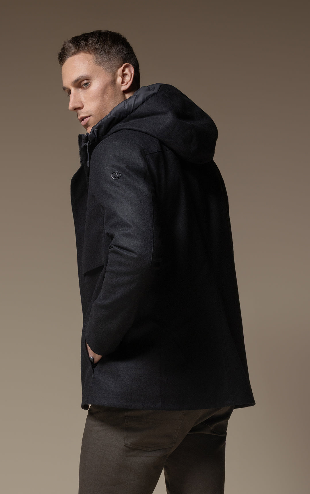 PRIMALOFT LAMINATED WOOL JACKET