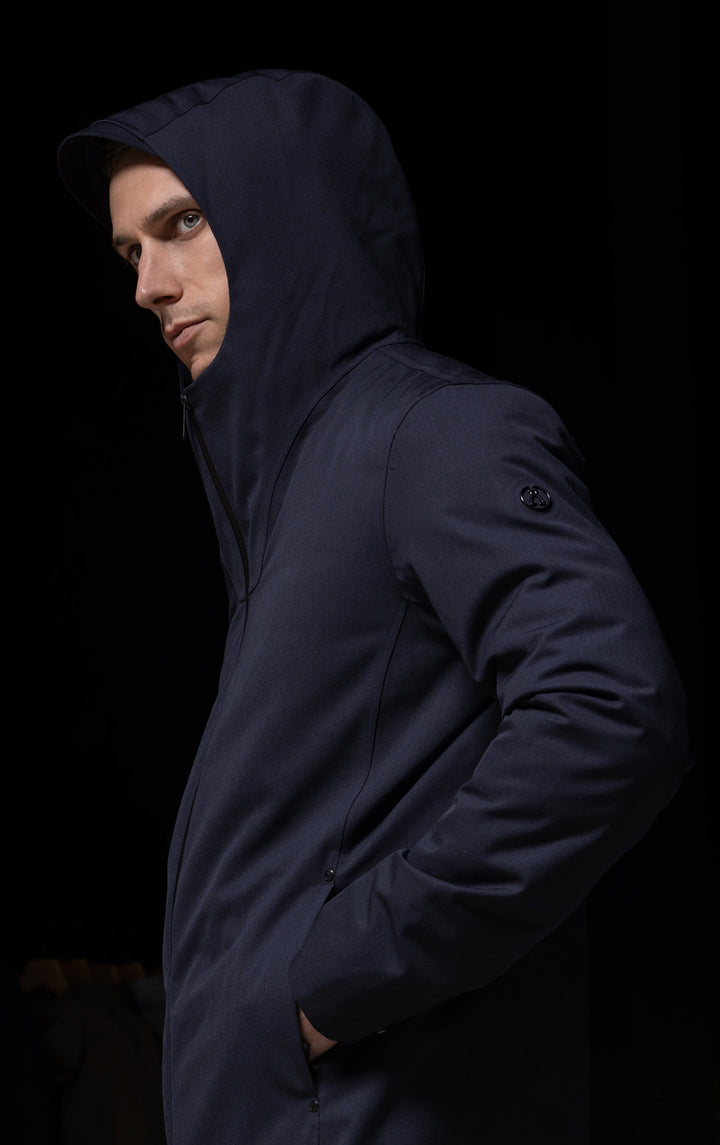 PERFORMANCE DOWN WOOL COAT