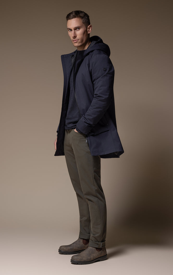 PERFORMANCE DOWN WOOL COAT