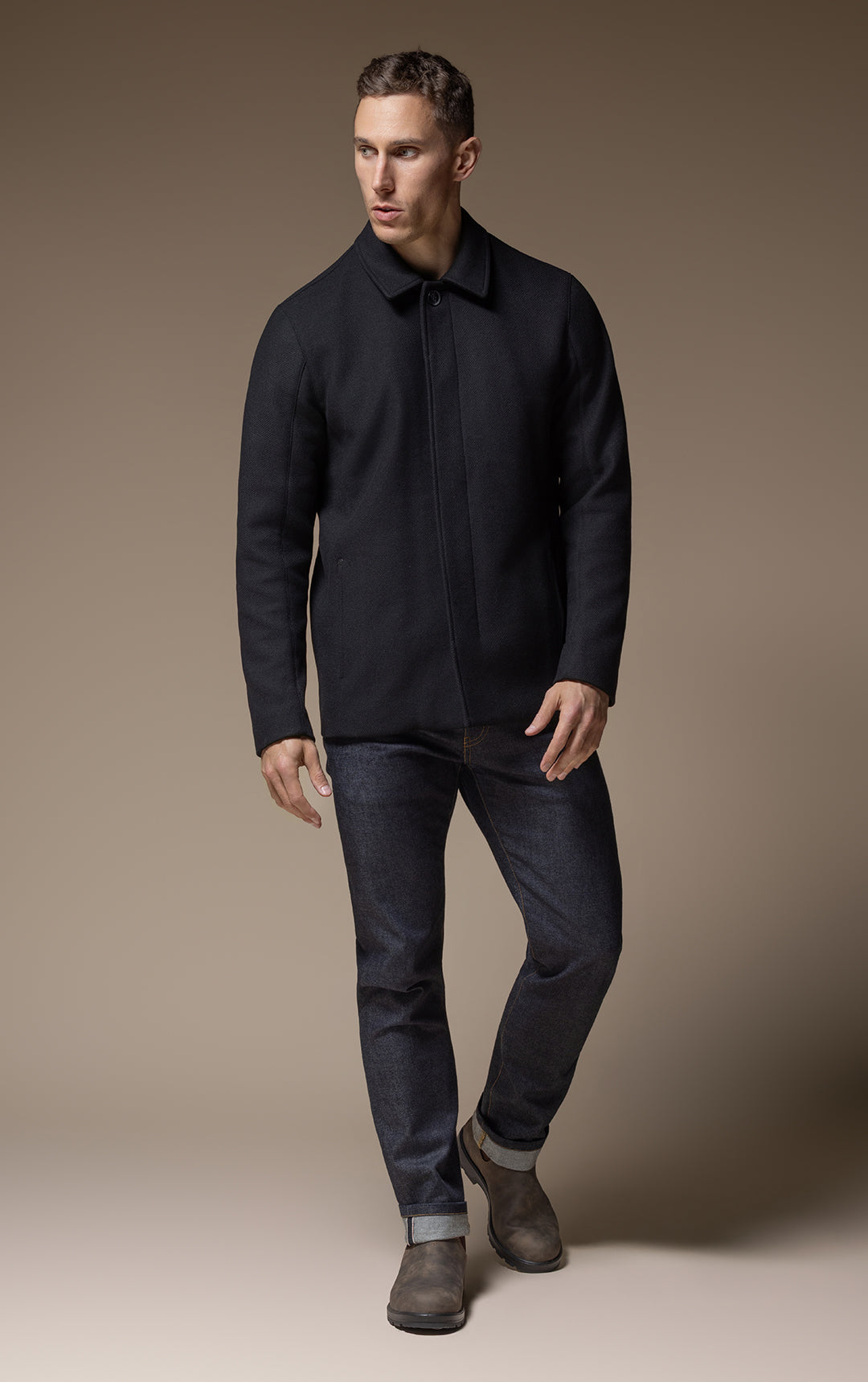 WOOL CAR COAT