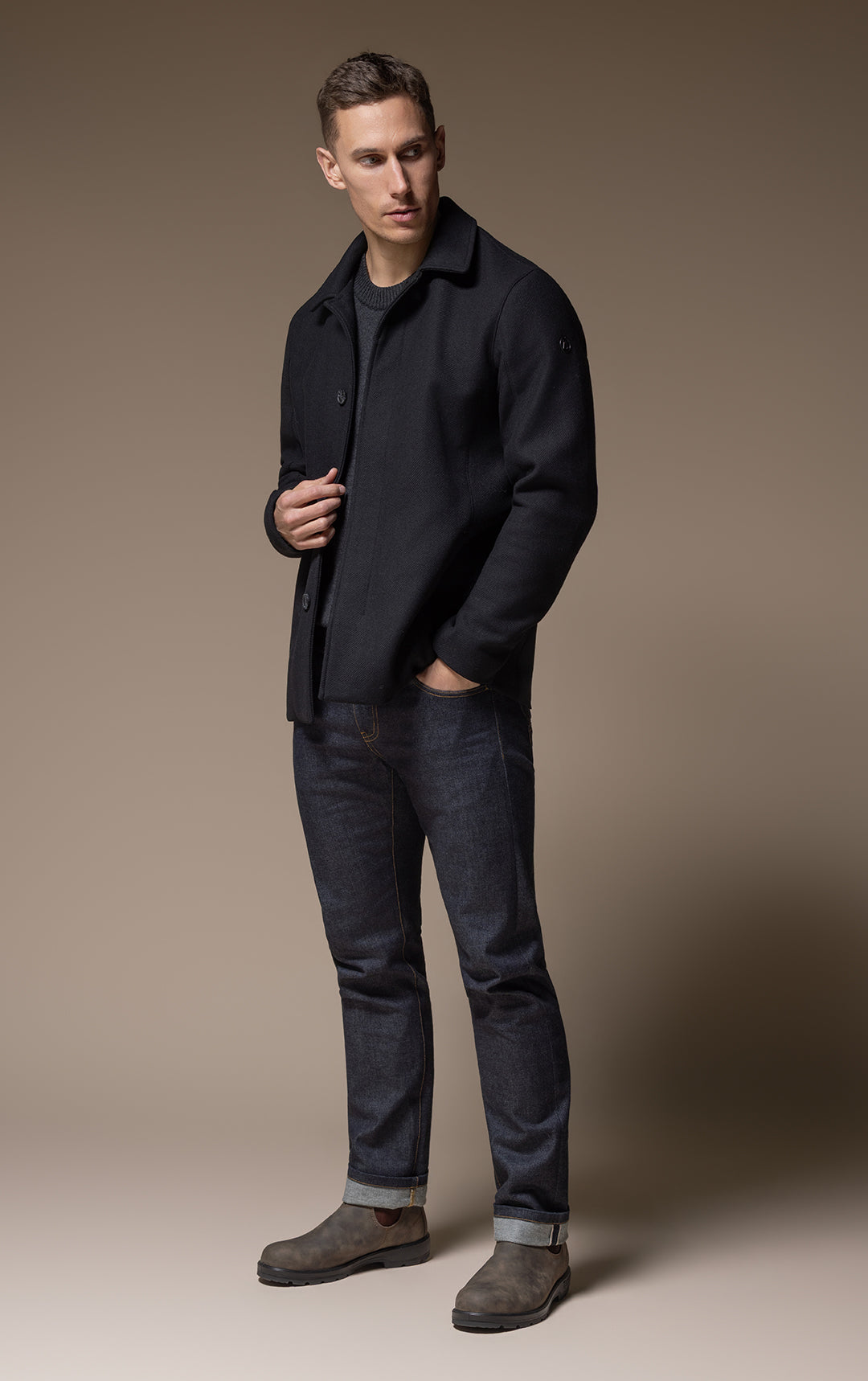WOOL CAR COAT