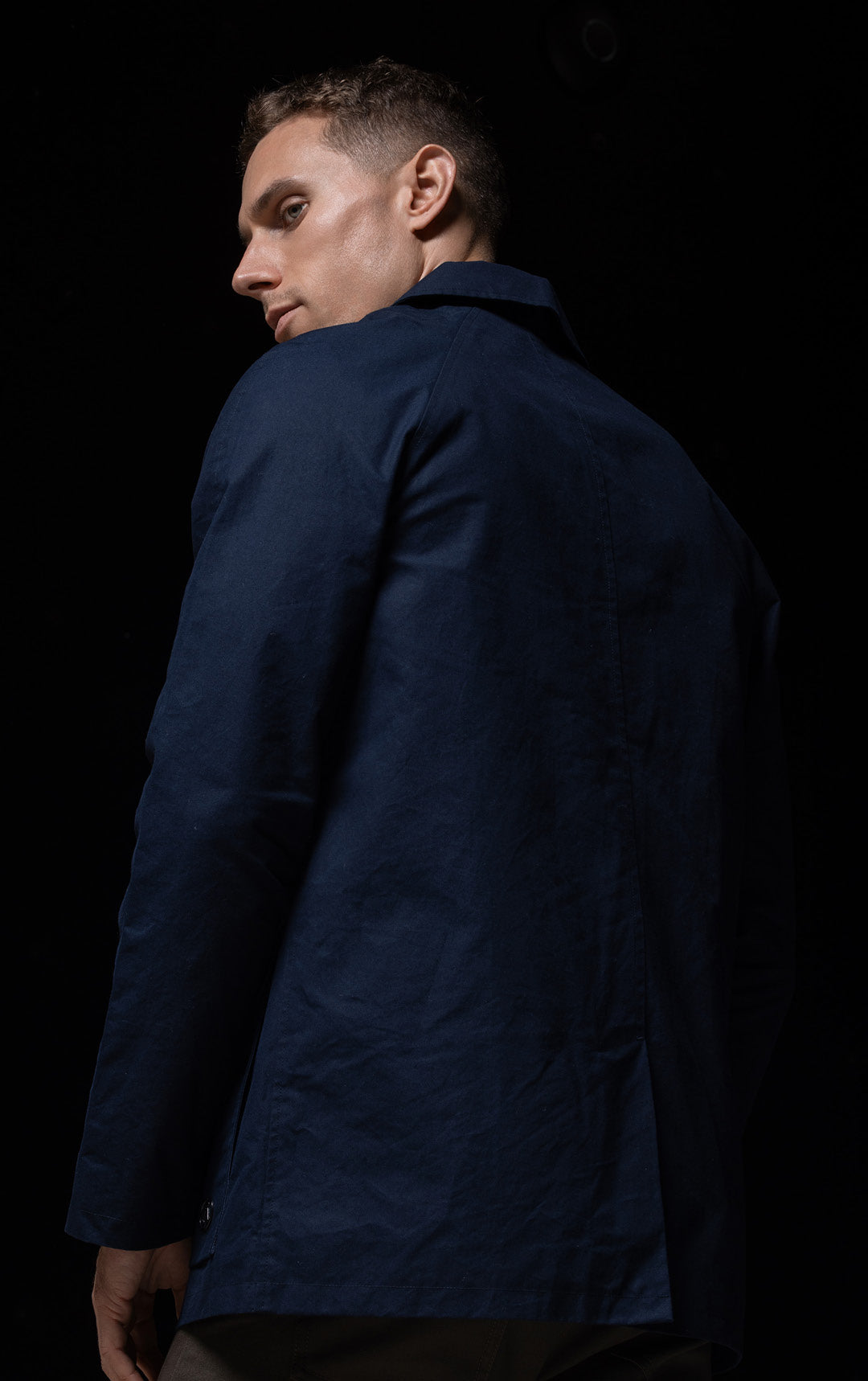 WAXED COTTON MAC