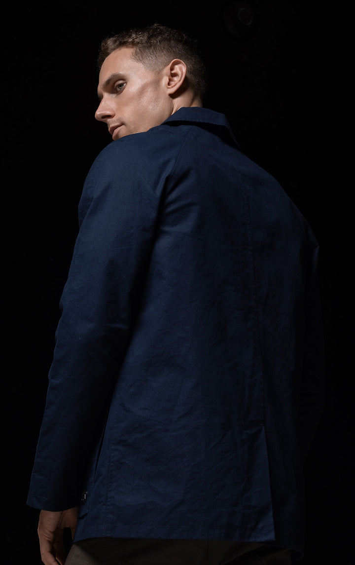 WAXED COTTON MAC