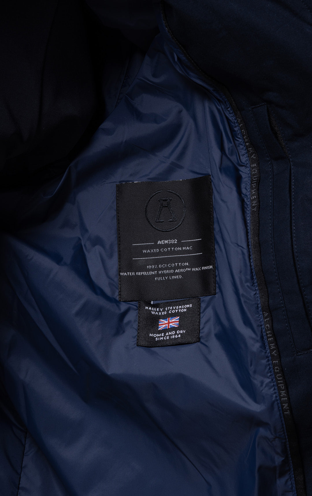 WAXED COTTON MAC