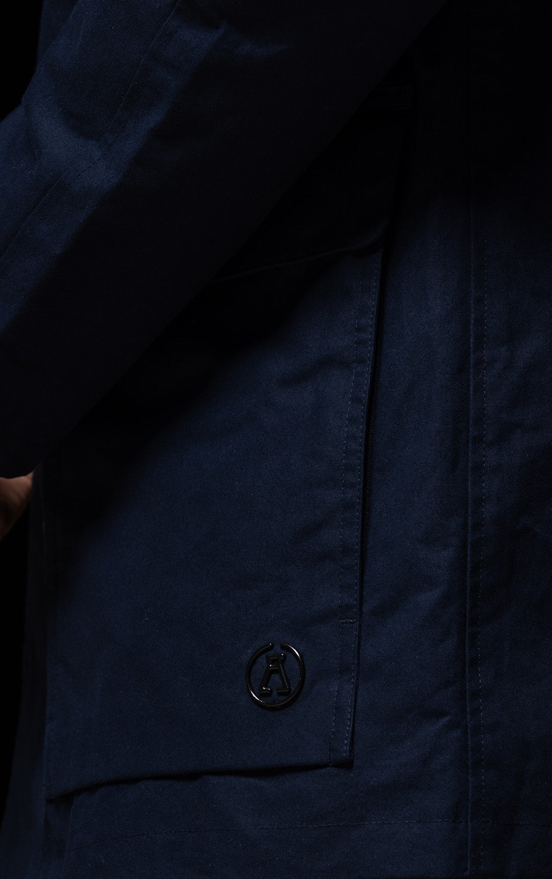 WAXED COTTON MAC