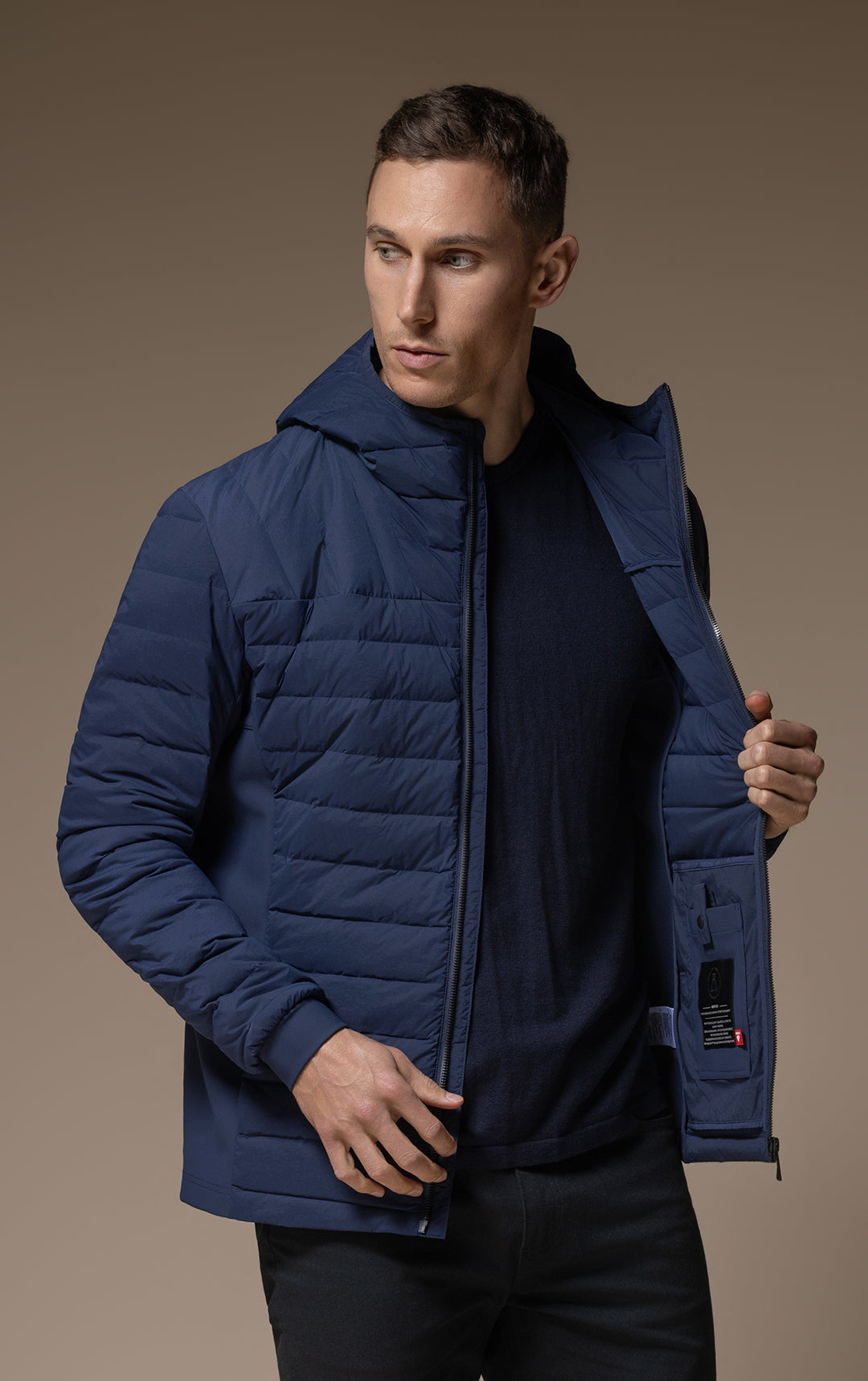PERFORMANCE DOWN STRETCH HOODY