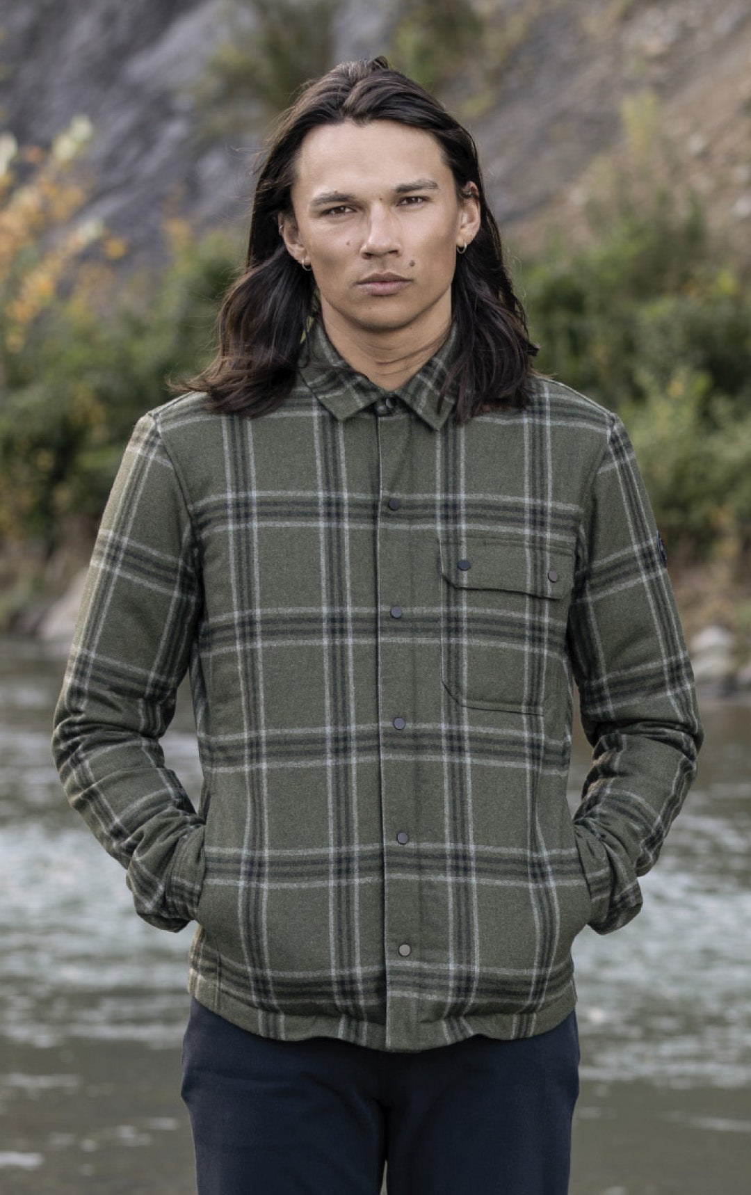 PRIMALOFT PLAID SHACKET